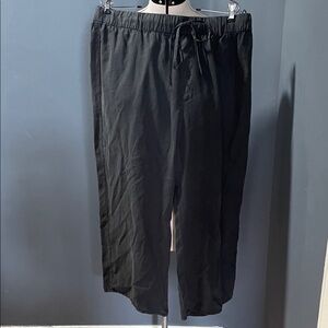 Zara Women's Black Pants in Dark  Gray Size-14 NWT